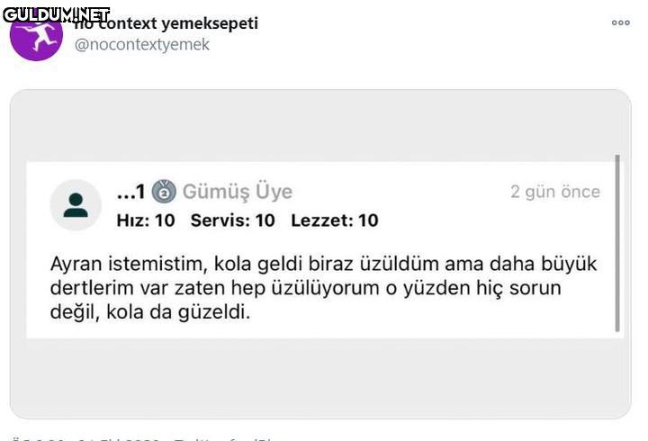 no context yemeksepeti...