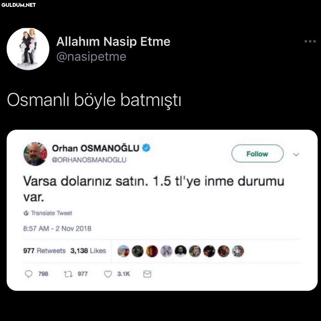Atanamayan padişah...
