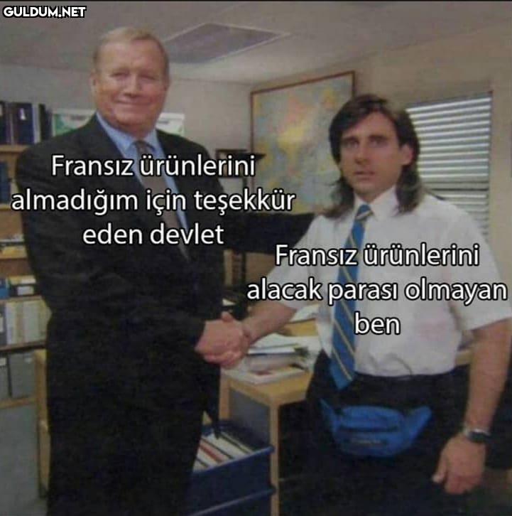 Fransız ürünlerini...