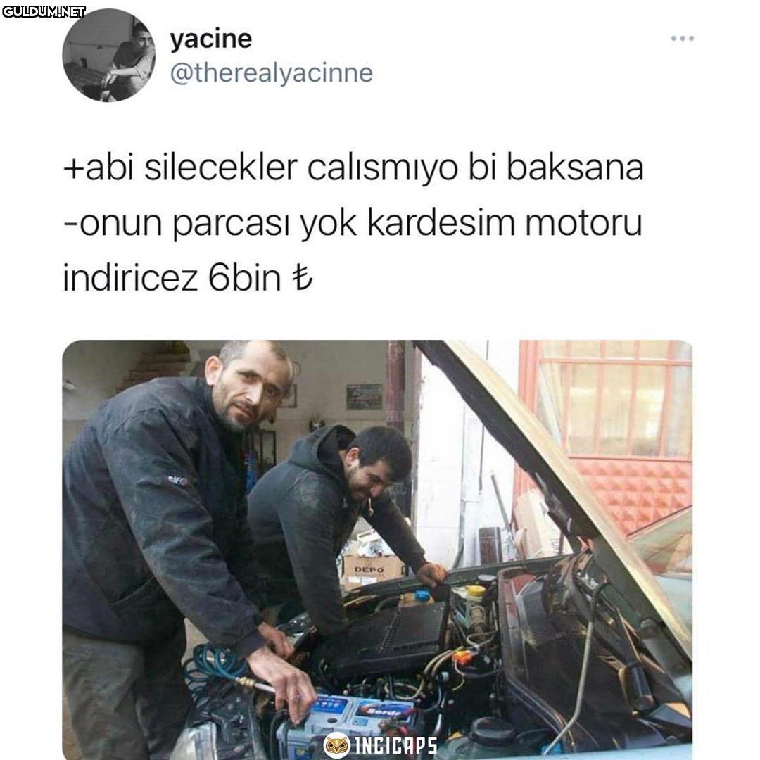 Sanayi terörü yacine...