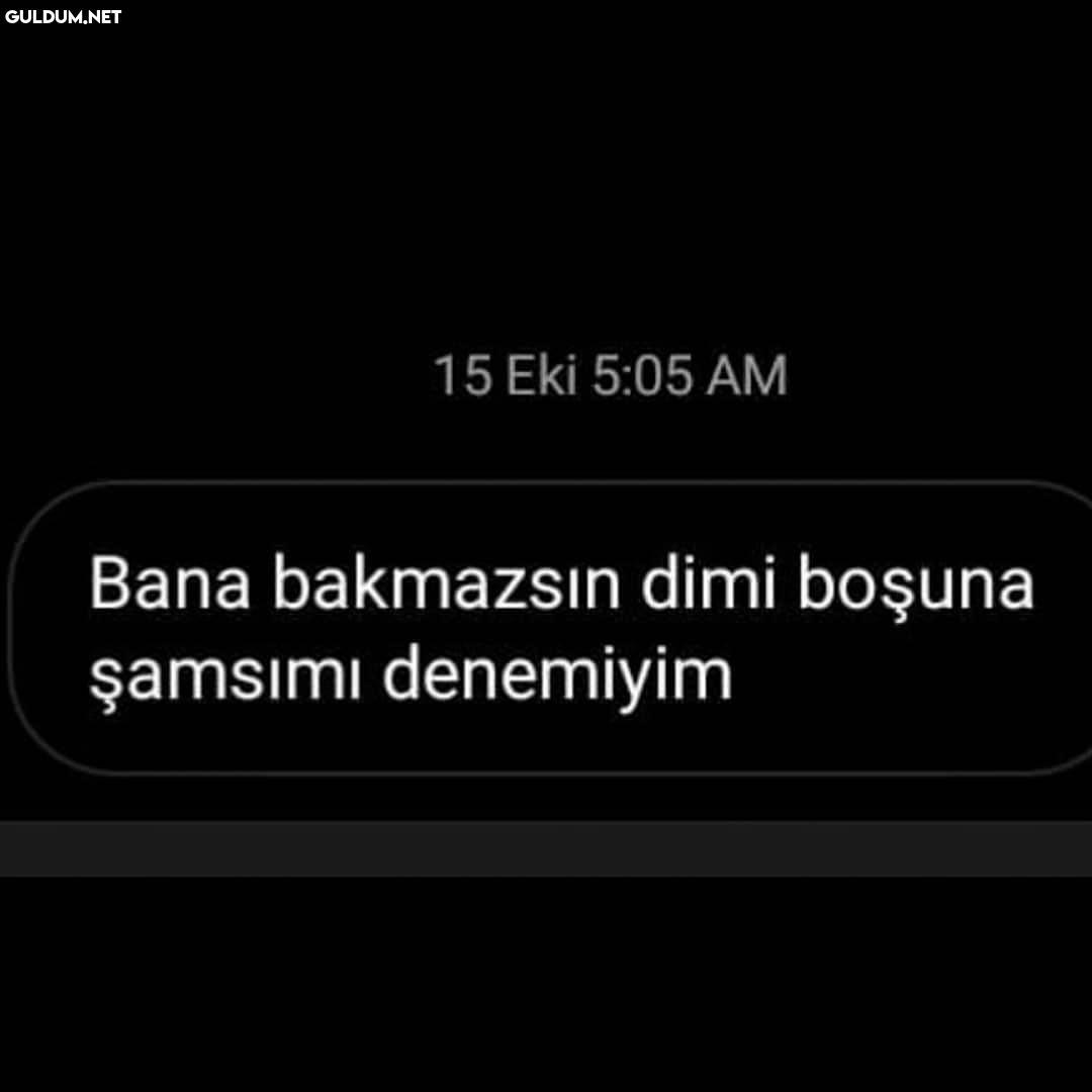 niye öyle dedin ki şimdi...