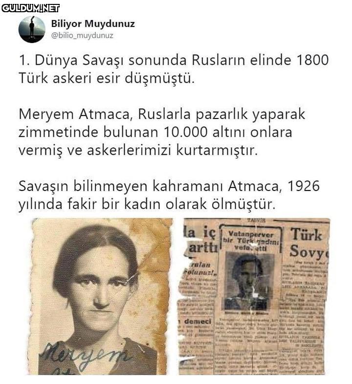 Biliyor Muydunuz...