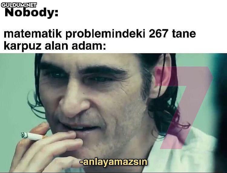 Nobody: matematik...