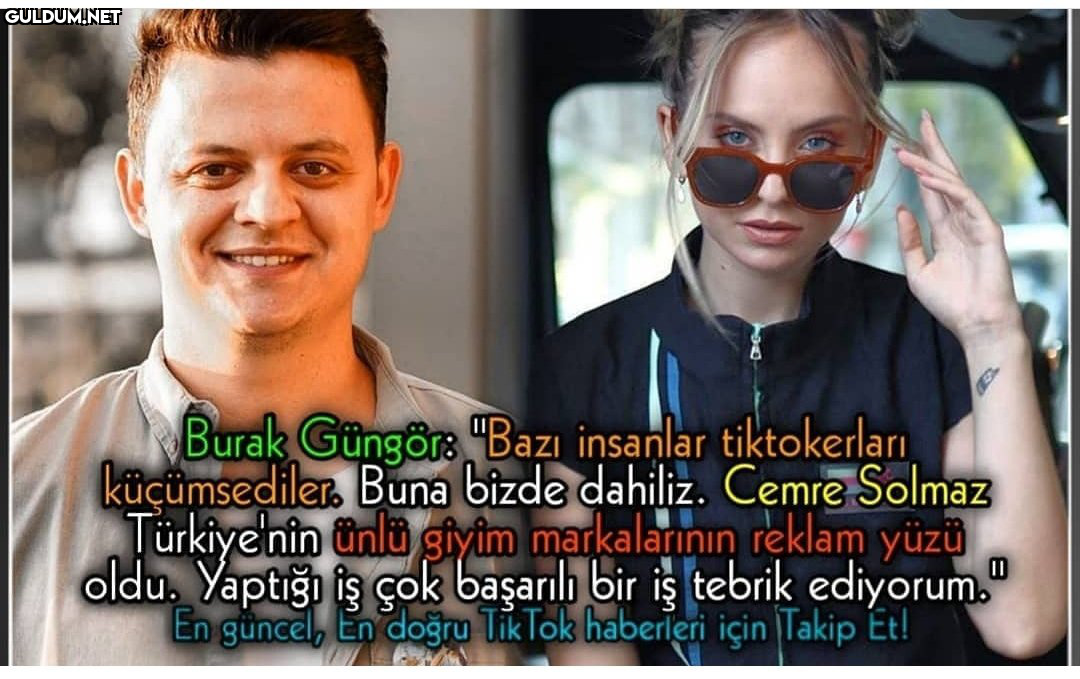 Tiktokerları küçümsemeye...