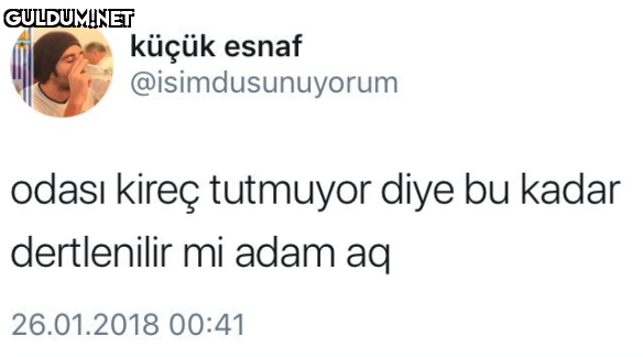 küçük esnaf...