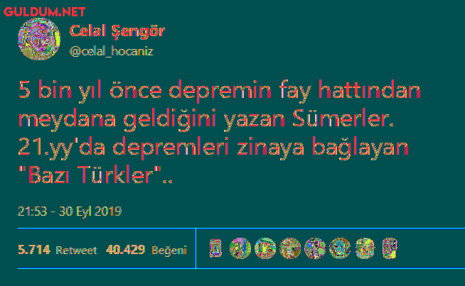 Celal Şengör...