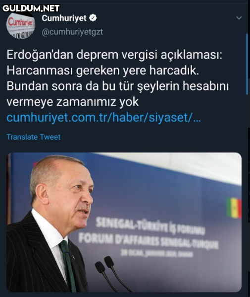 Cumhunie Cumhuriyet OURDU...