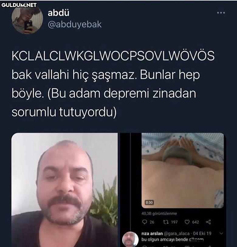 hiç şaşmaz abdü @abduyebak...