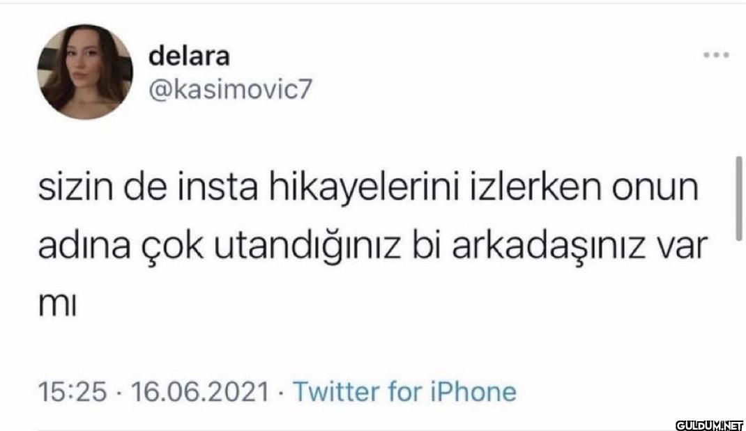 sizin de insta...
