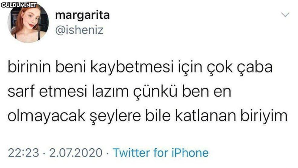 margarita @isheniz birinin...