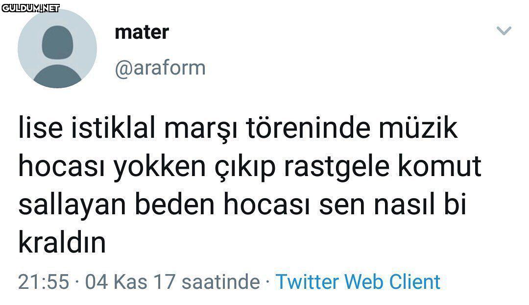mater @araform lise...