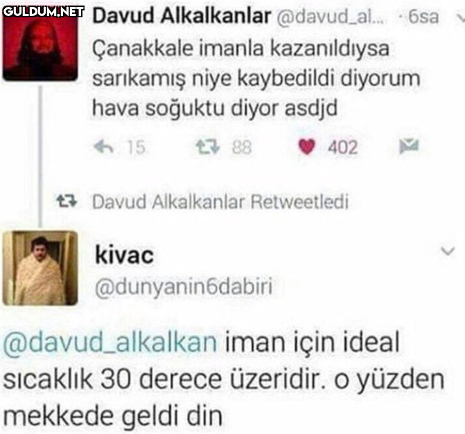 Davud Alkalkanlar...