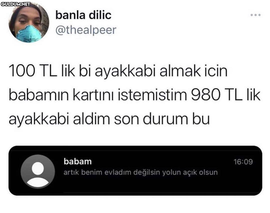 Bizimki limiti 50₺ yapıp...