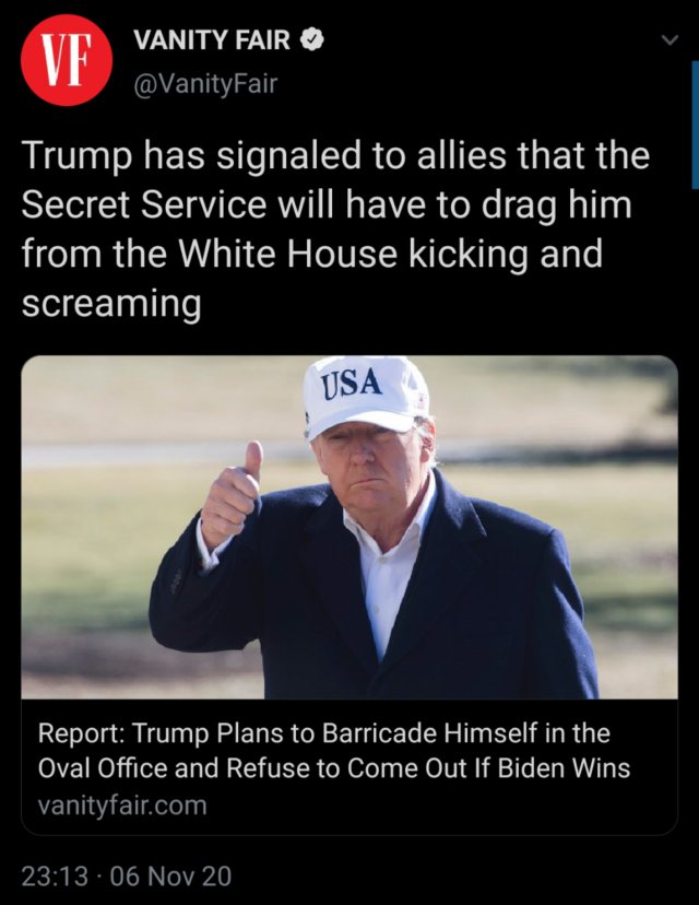 Trump, Biden seçilirse...