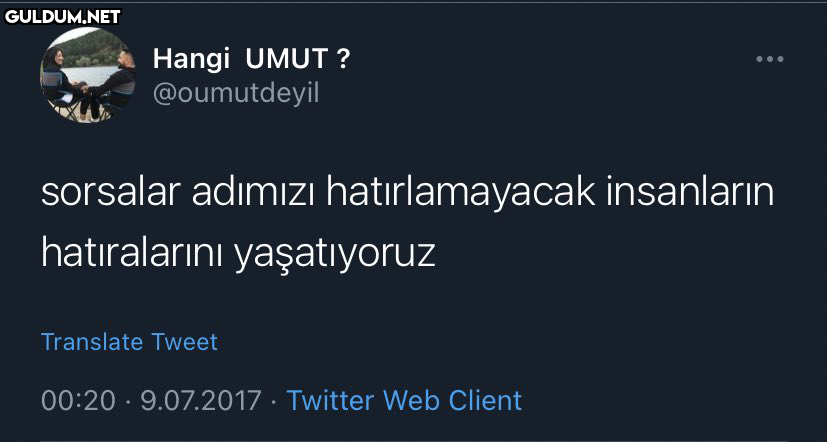 Hangi UMUT ? @oumutdeyil...