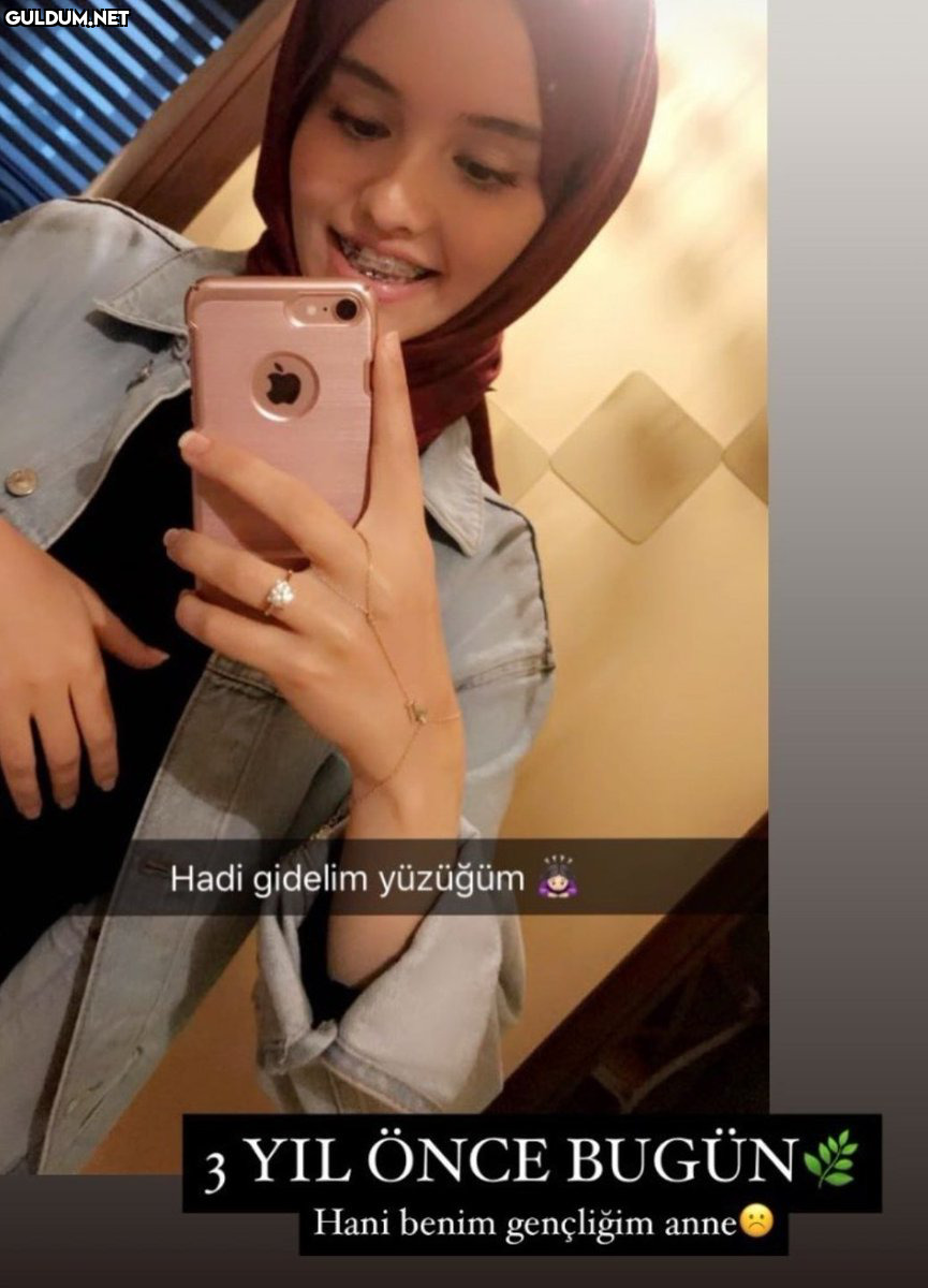 Hadi gidelim yüzüğüm 3 YIL...