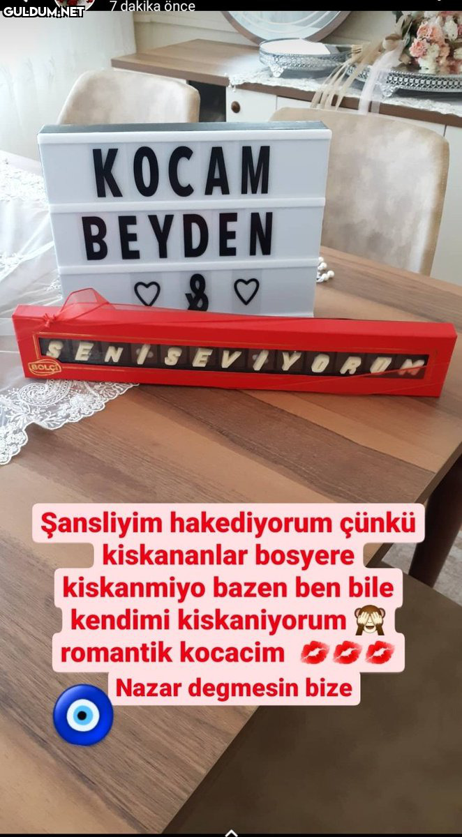 Kocam bey   7 dakika önce...