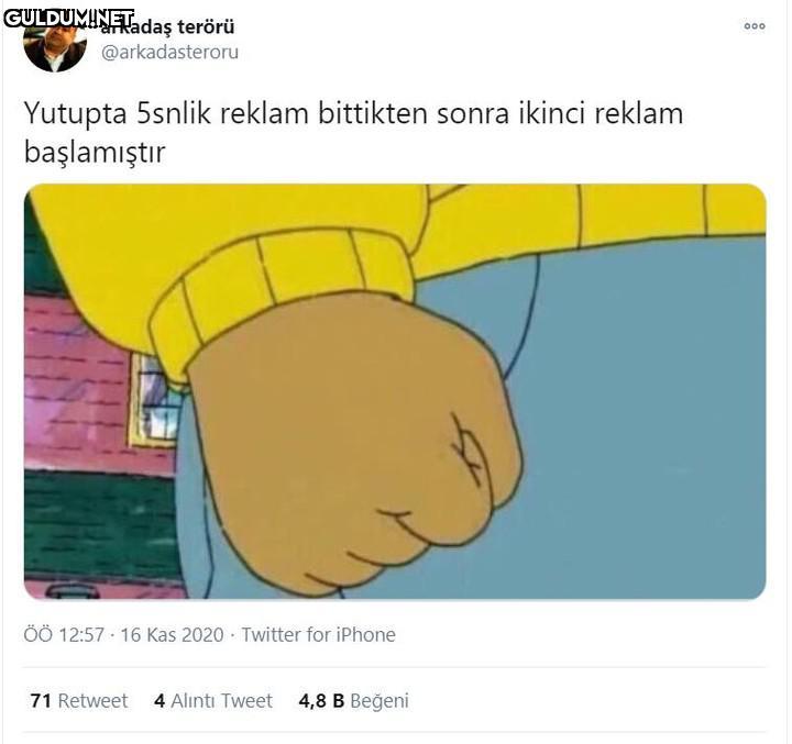 arkadaş terörü...