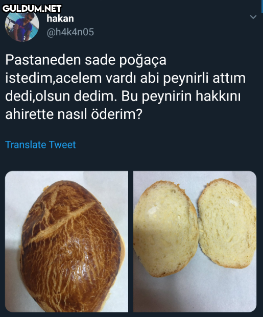 hakan @h4k4n05 Pastaneden...