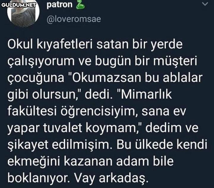 patron @loveromsae Okul...