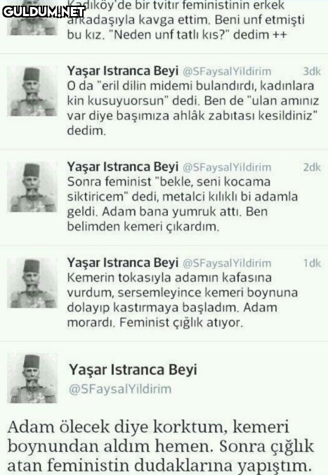 Kadıköy'de bir tvitir...