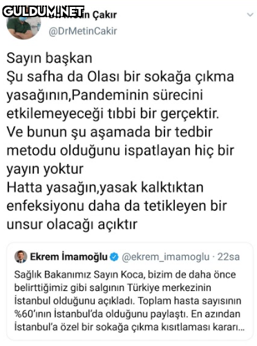 Dr. Metin Çakır...