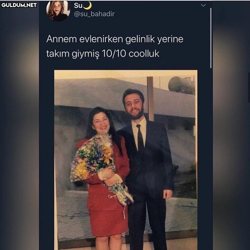 Su. @su_bahadir Annem...