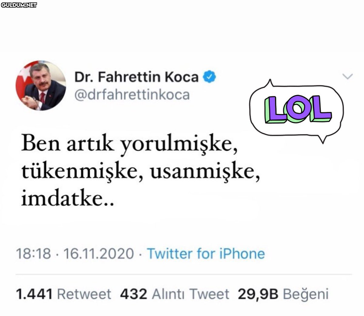 RT @mevzukurtlere1:   Dr....