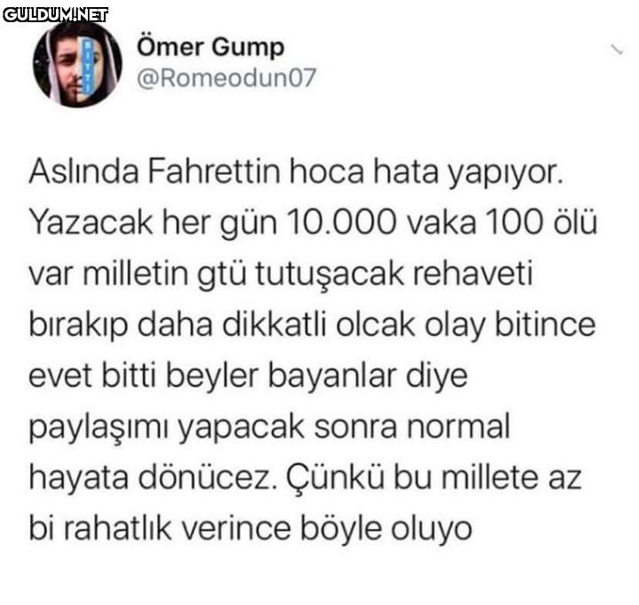 Ömer Gump @Romeodun07...