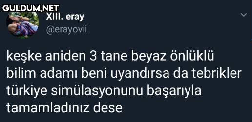 XIII. eray @erayovii keşke...