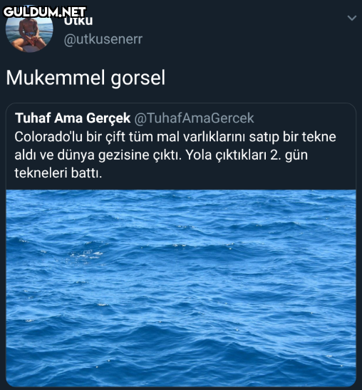 Utku @utkusenerr Mukemmel...