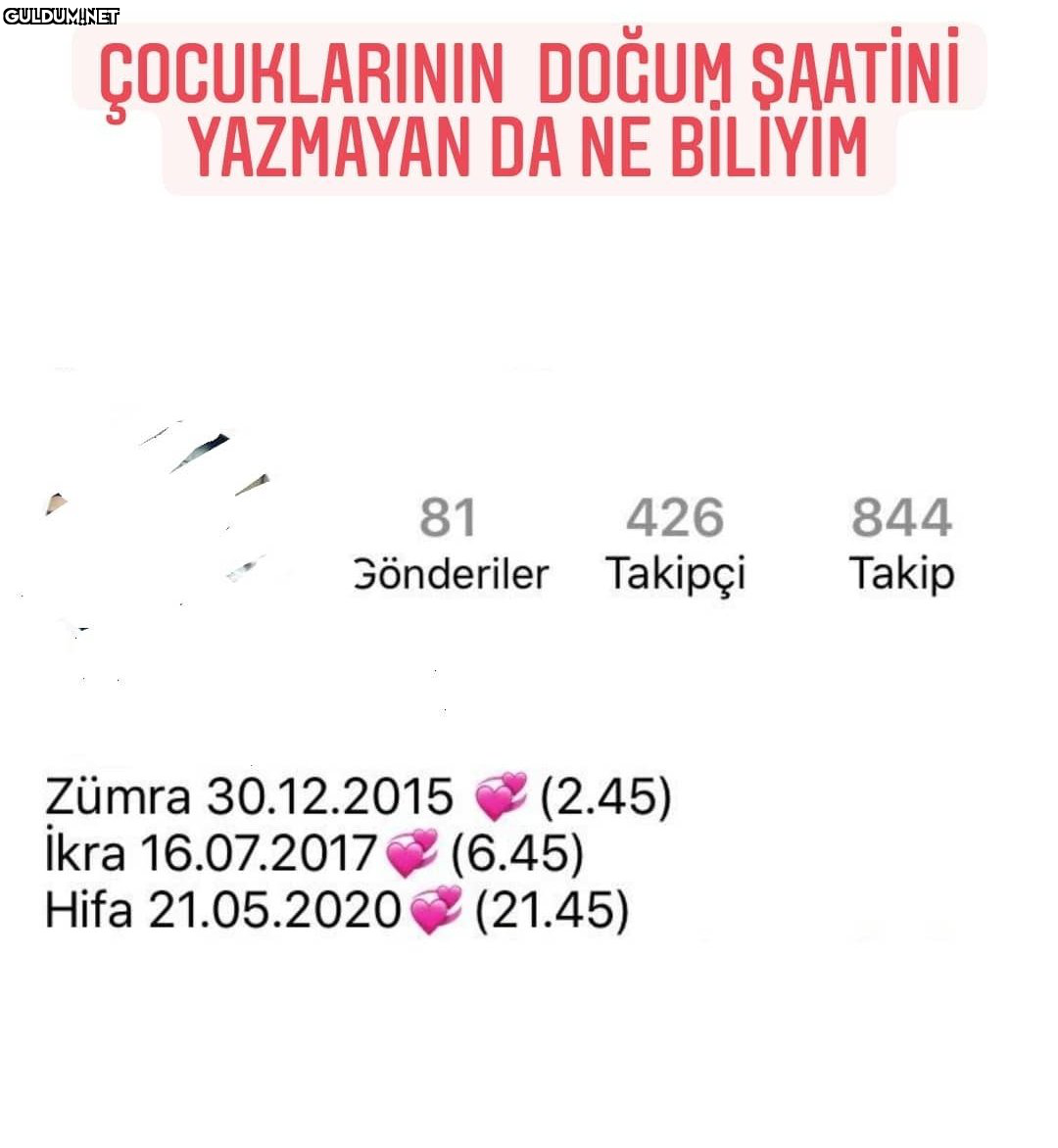 Çeyrek kala ailesi  ...
