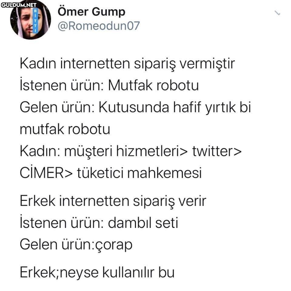 Ömer Gump @Romeodun07...