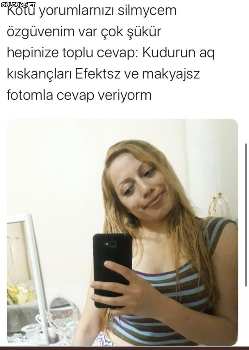 Kötü yorumlarnızı silmycem...