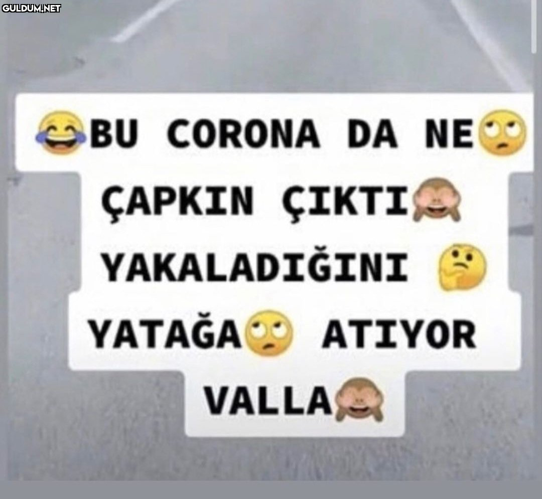 Mizah şelalesi   BU CORONA...