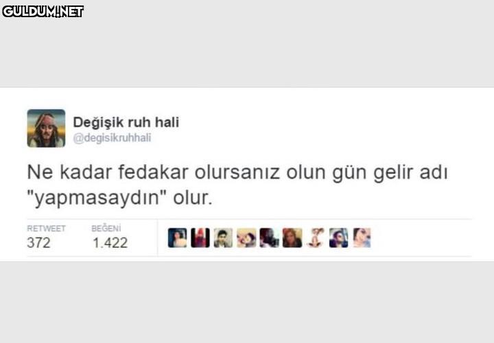 Değişik ruh hali...