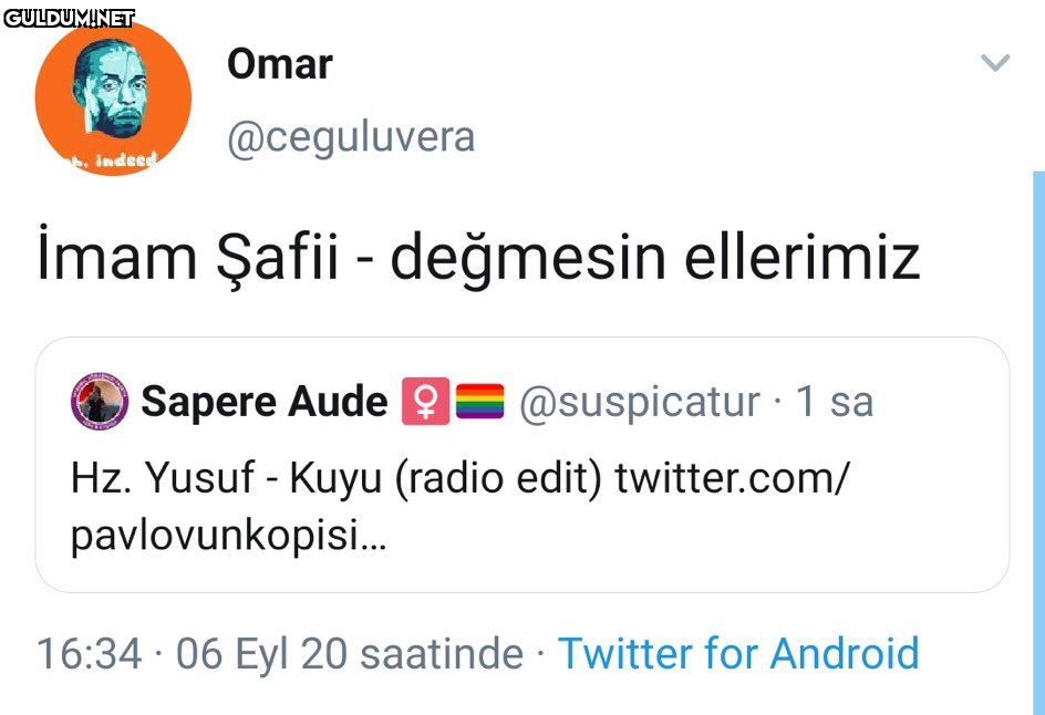 RT @mevzukurtlere1:   Omar...