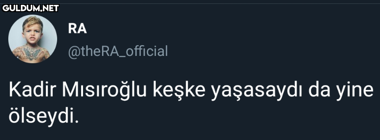 RA @theRA_official Kadir...