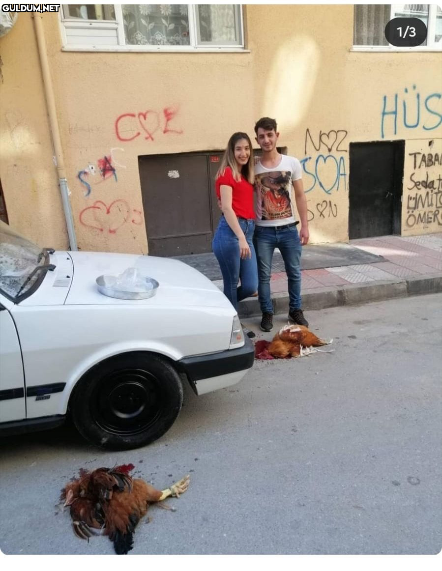 Sevdiği için kurban kesmiş...