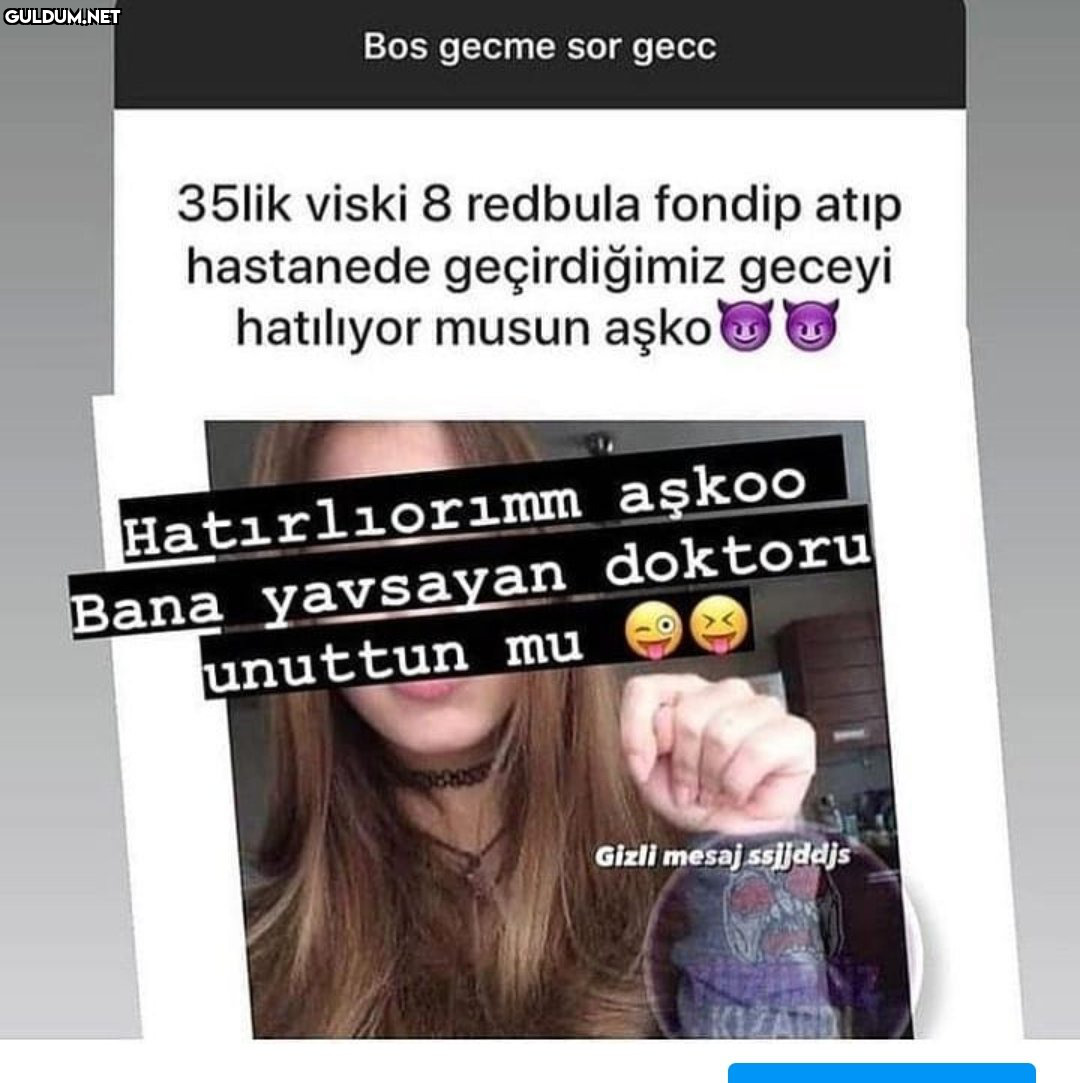 Bos gecme sor gecc 35lik...