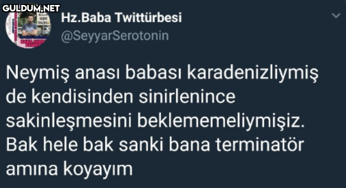Hz.Baba Twittürbesi...
