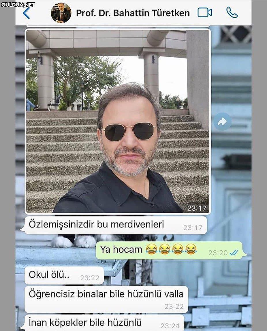Özledik valla 😂 Prof. Dr....