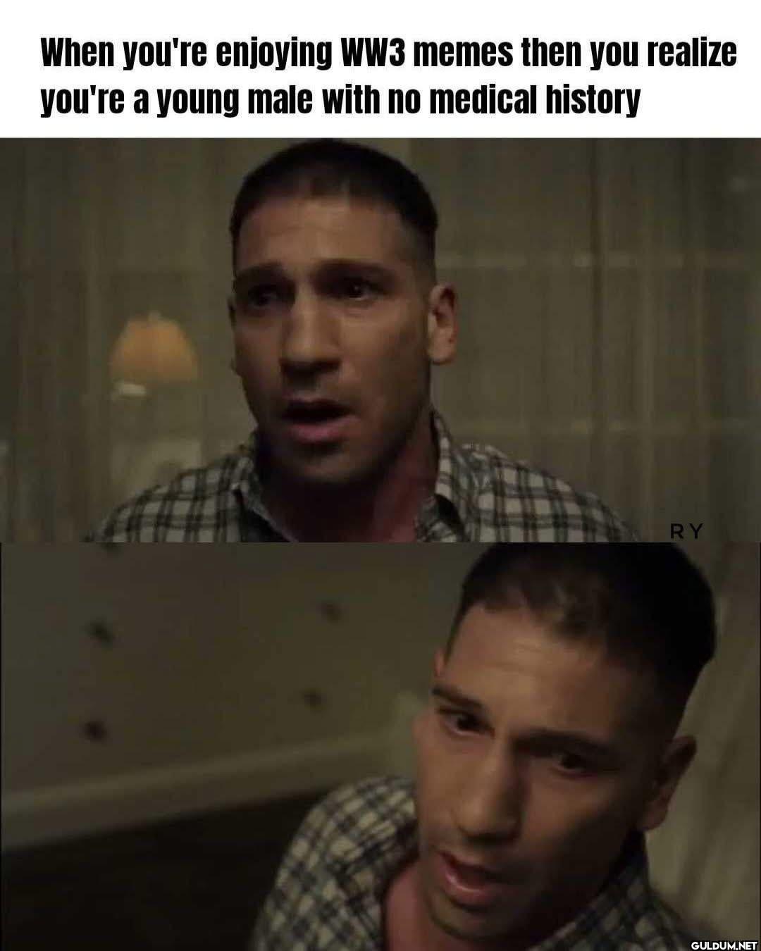 When you're enjoying WW3...