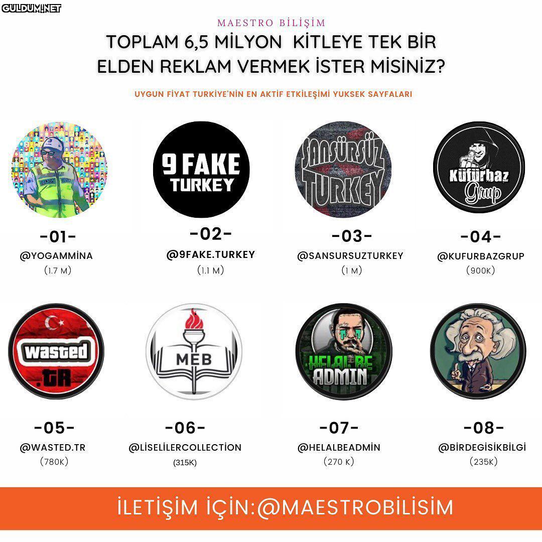 Sayfalarımızda Reklam ve...