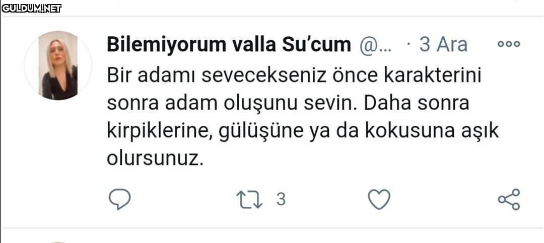 Adam dediği tipe bak  ...