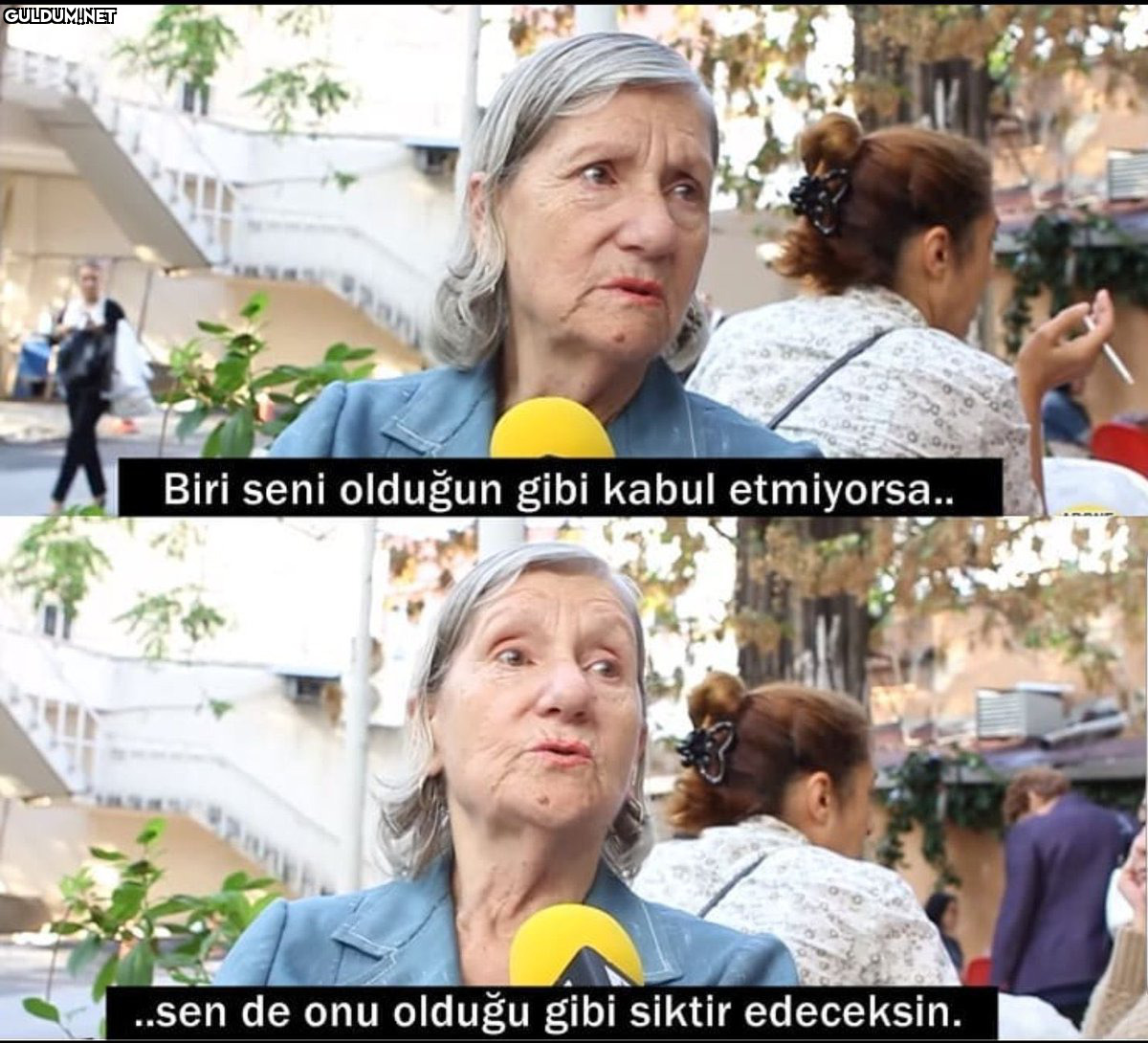 Biri seni olduğun gibi...
