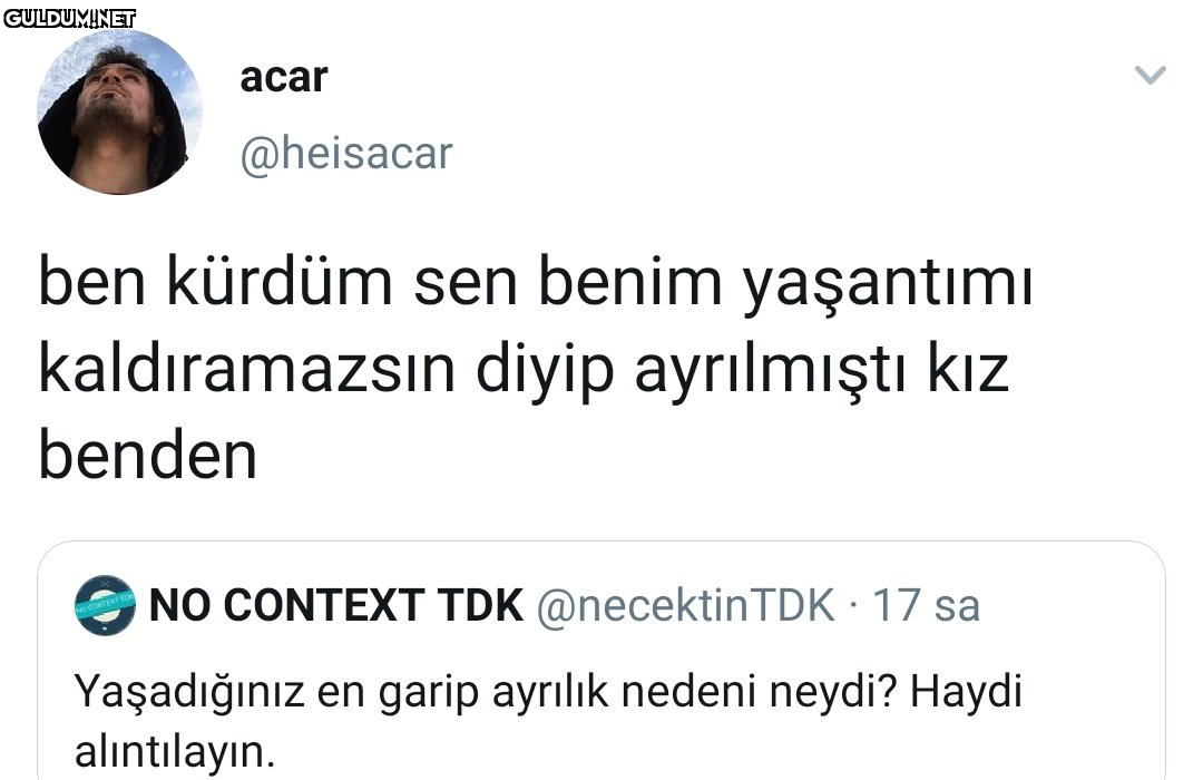 RT @mevzukurtlere1:   acar...