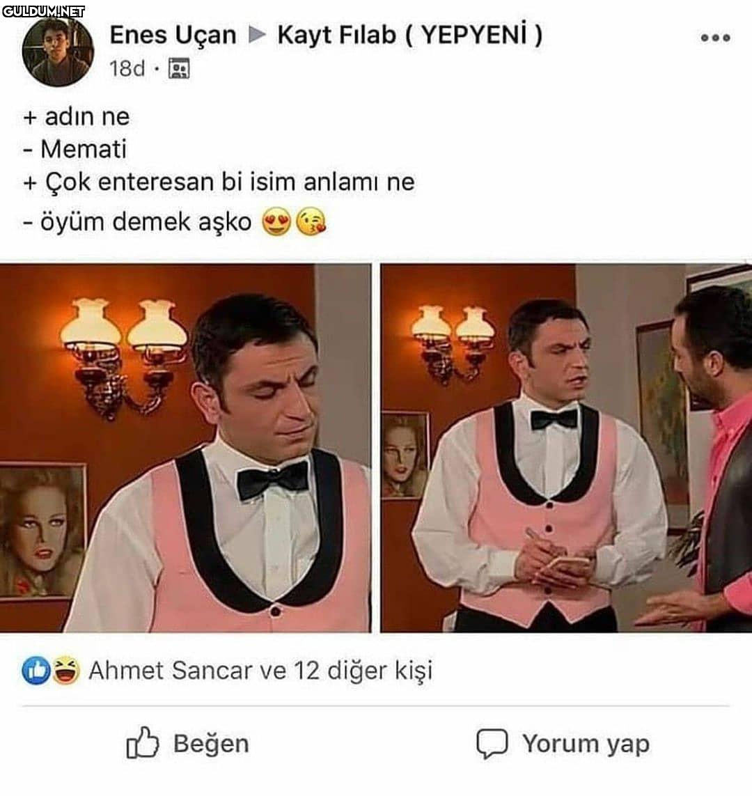 Ahahahah 😂 Enes Uçan Kayt...