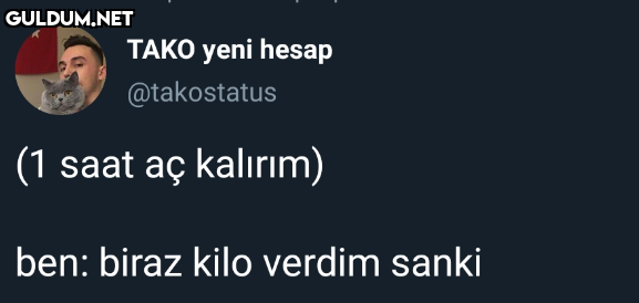 TAKO yeni hesap...