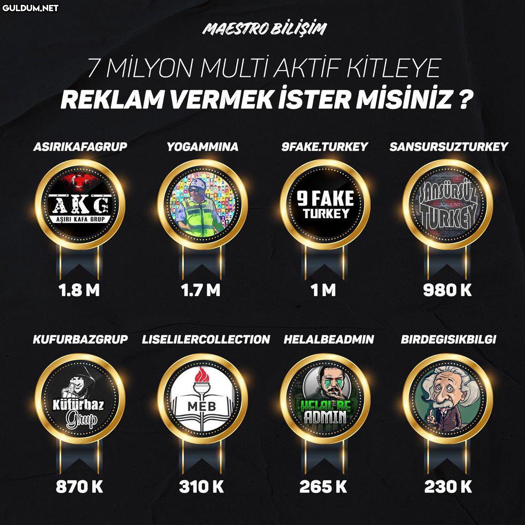 Sayfalarımızda Reklam ve...